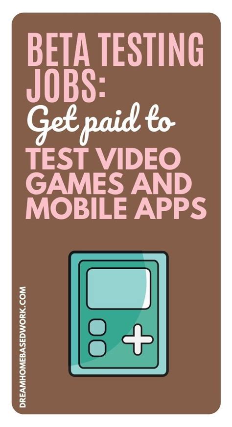 Beta Testing Jobs: Get Paid To Test Video Games and Mobile Apps.